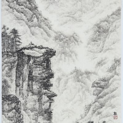 吳敏儀作品廬山煙雨